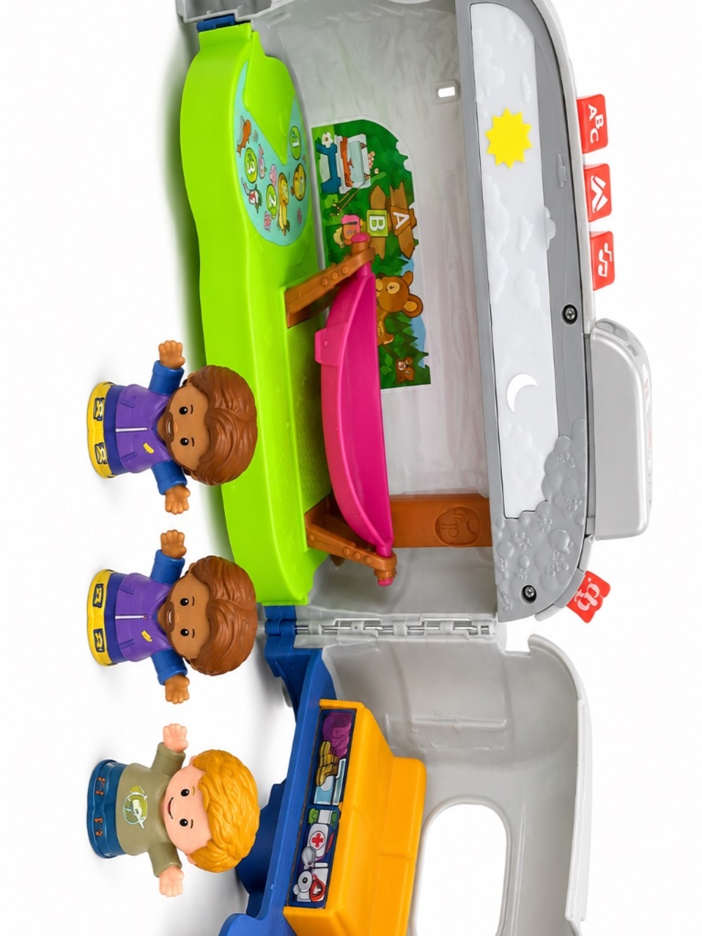 Fisher Price Little People Light Up Learning Camper RV With Figures